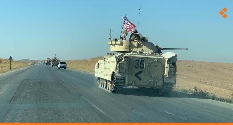 منطاد تجسس أمريكي شمال الحسكة.. ودورية برية في محيط حقل العمر