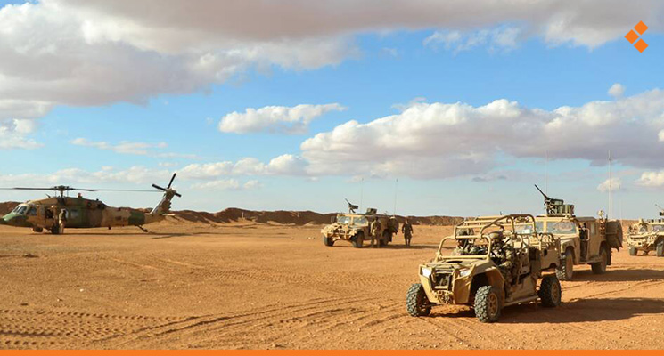 واشنطن تعلن إصابة جندي جراء استهداف قاعدتها في التنف جنوبي شرق سوريا