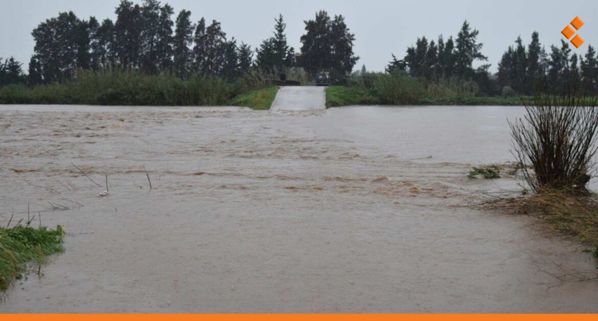 سهل عكار.. الأمطار تتراجع والبدء بحصر أضرار الفيضانات