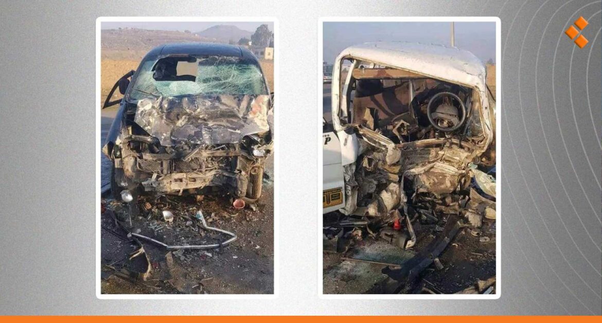 وفاة شخصين وإصابة 15 آخرين بحادث مروري على طريق الكسوة بريف دمشق