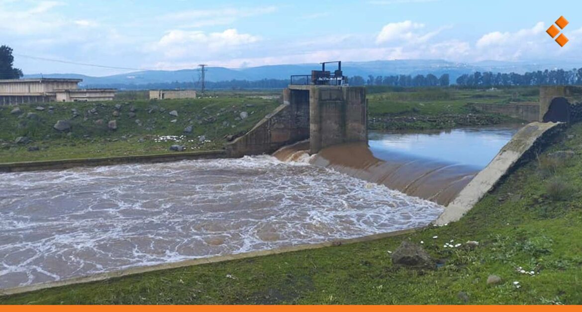 زراعة حمص تحصر أضرار ارتفاع منسوب نهر الكبير الجنوبي