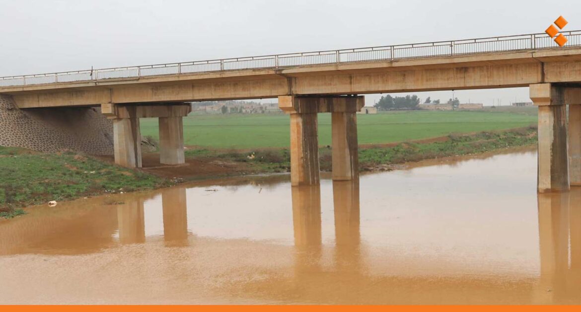 سيول الحسكة ترفع نسبة تدفق نهر الخابور دون تسجيل أضرار