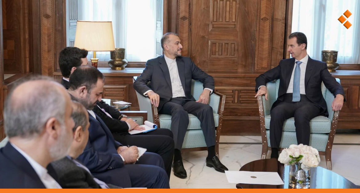 في ثاني زيارة له منذ 7 أكتوبر.. عبد اللهيان يسلّم الرئيس الأسد دعوة خطية ورسمية لزيارة طهران