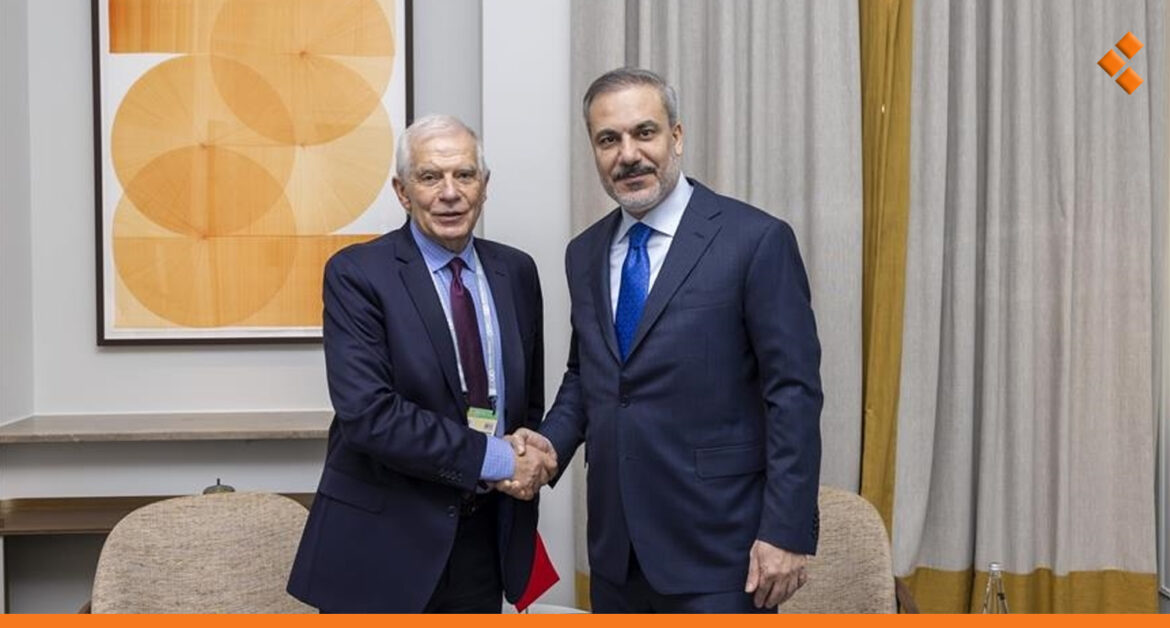 فيدان وبوريل يناقشان الملف السوري