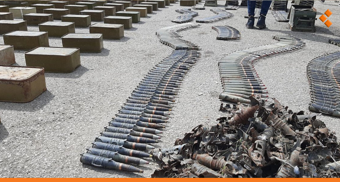 يشكّل نقطة إمداد وتذخير.. الأجهزة الأمنية تعثر على مستودع ذخيرة في بادية السويداء