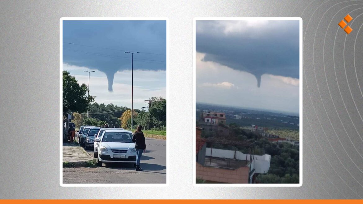 عاصفة هوائية تضرب ريف طرطوس و"الزراعة" تطلق تحذيرات