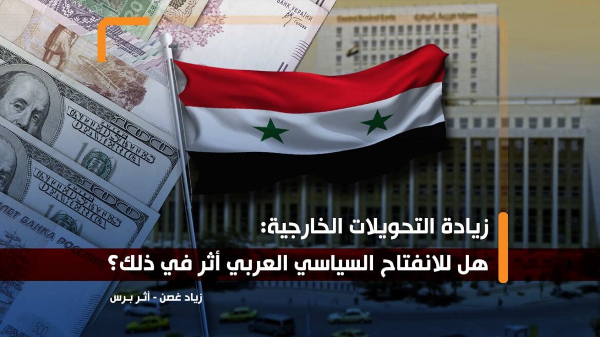 كتب زياد غصن.. زيادة التحويلات الخارجية: هل للانفتاح السياسي العربي أثر في ذلك؟