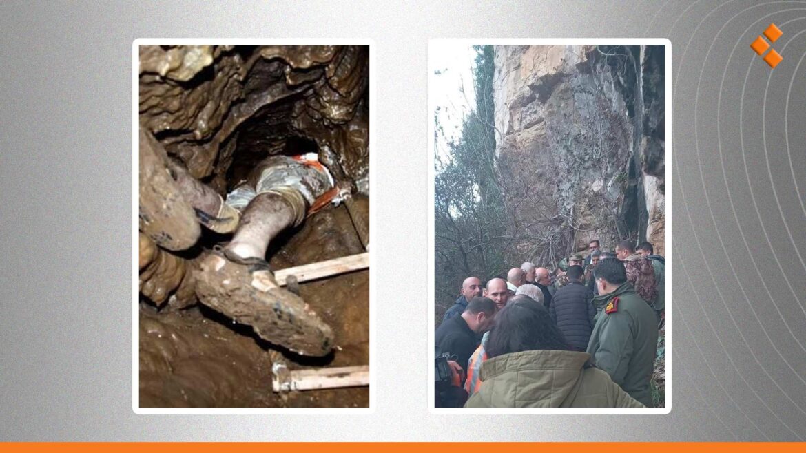 العثور على "قيس" مفارقاً الحياة في مغارة عين الدلبة ومحاولات لإخراجه من السرداب