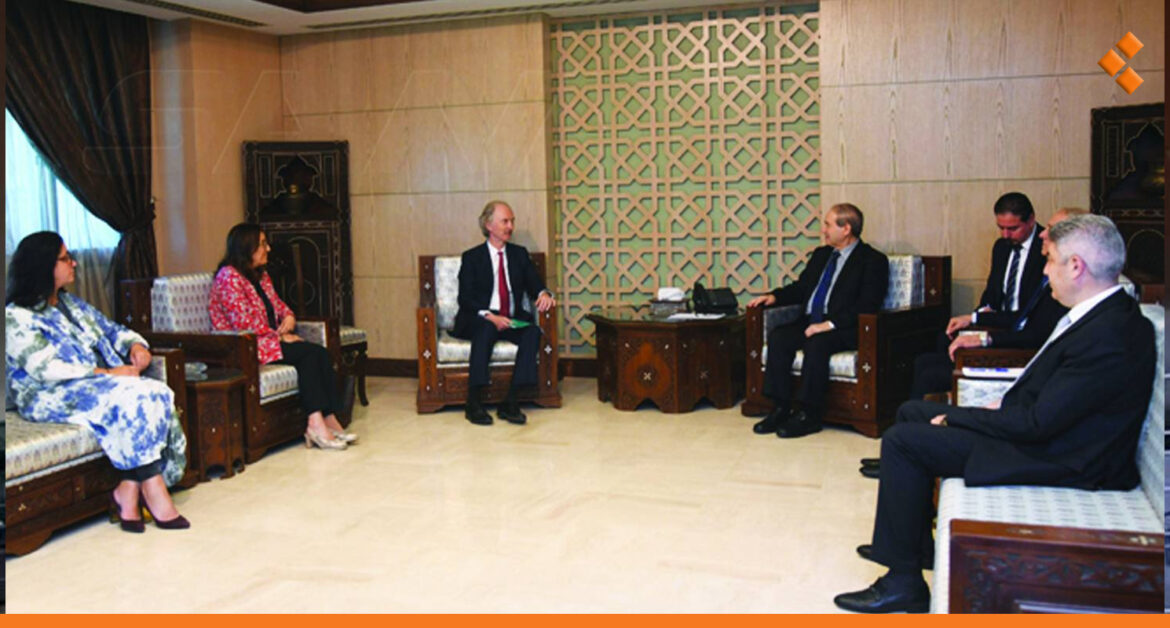 بيدرسن يصل دمشق وفرشينين يؤكد: نبحث عن فرصة لمواصلة الحوار بين السوريين