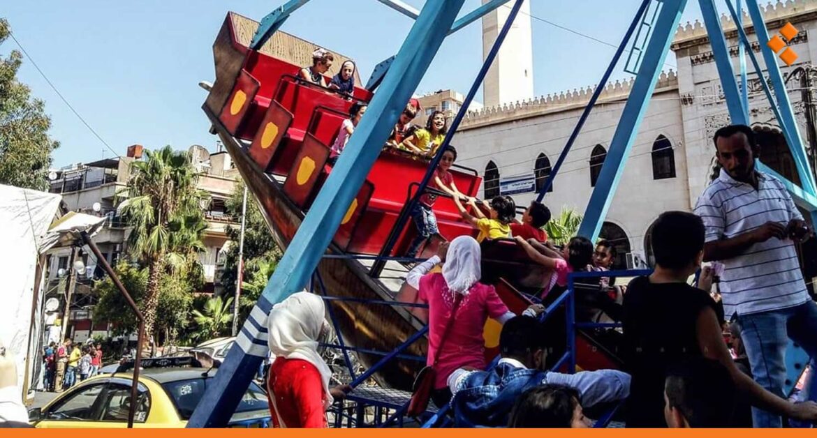 دمشق: وفاة طفلتين بلغـ.ـم.. وأكثر من 32 إصابة جراء السقوط عن الأراجيح خلال العيد