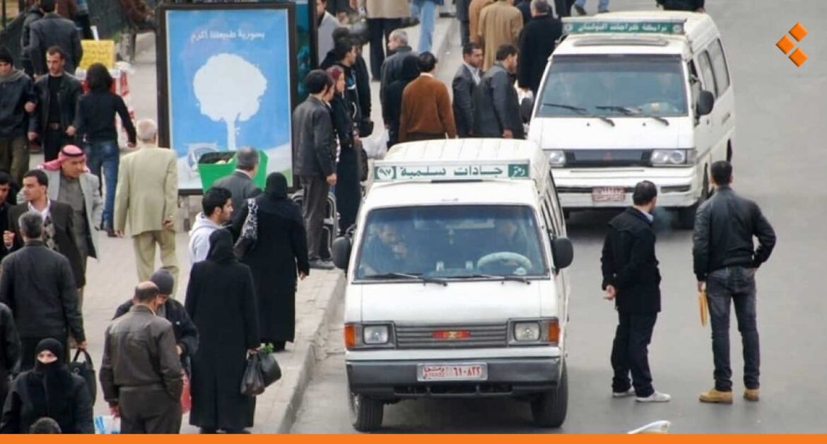 شكاوى على خط "جادات سلمية".. محافظة دمشق: حجز السرفيس وإحالة السائق للقضاء في حال تقاضيه أجرة زائدة