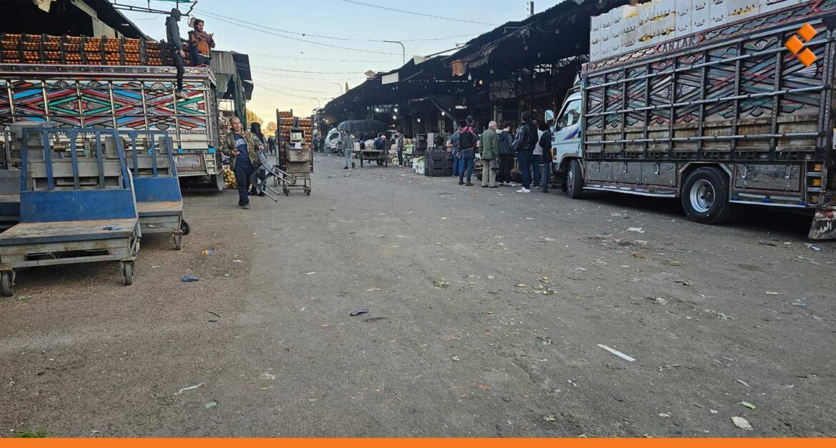 أزمة الوقود ترفع أسعار الخضار والفواكه في دمشق