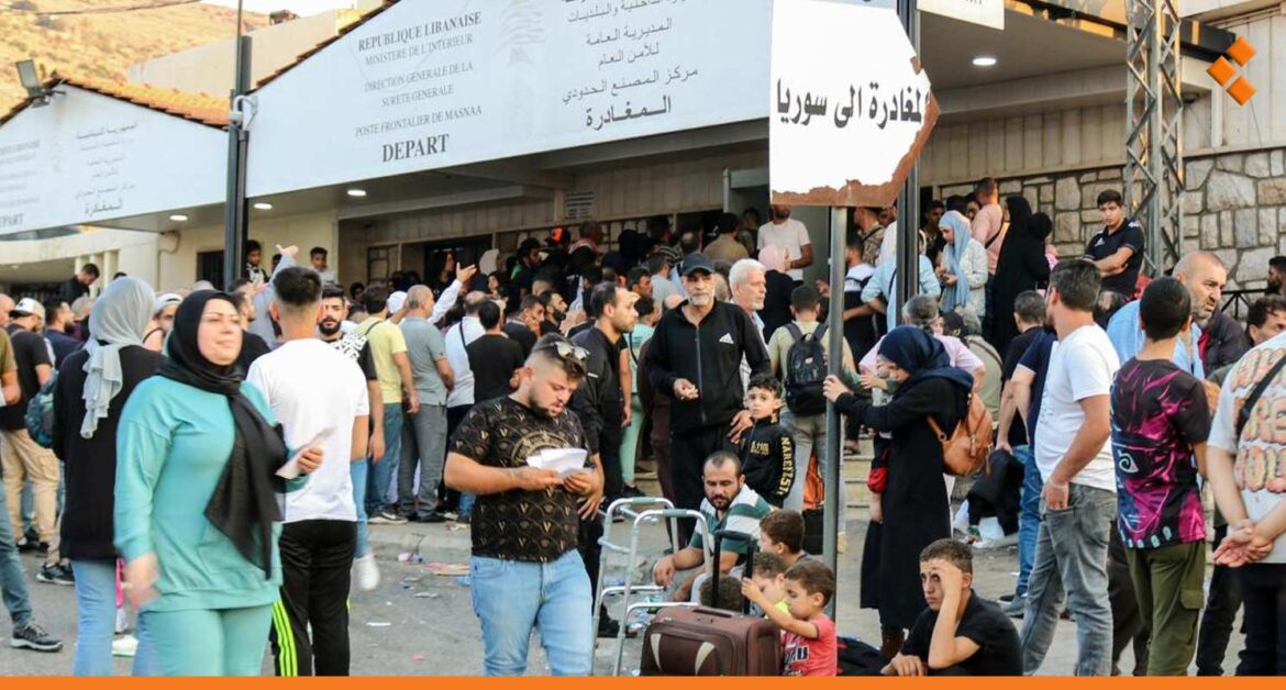 الأمم المتحدة: نحو 100 ألف شخص فروا من لبنان باتجاه سوريا