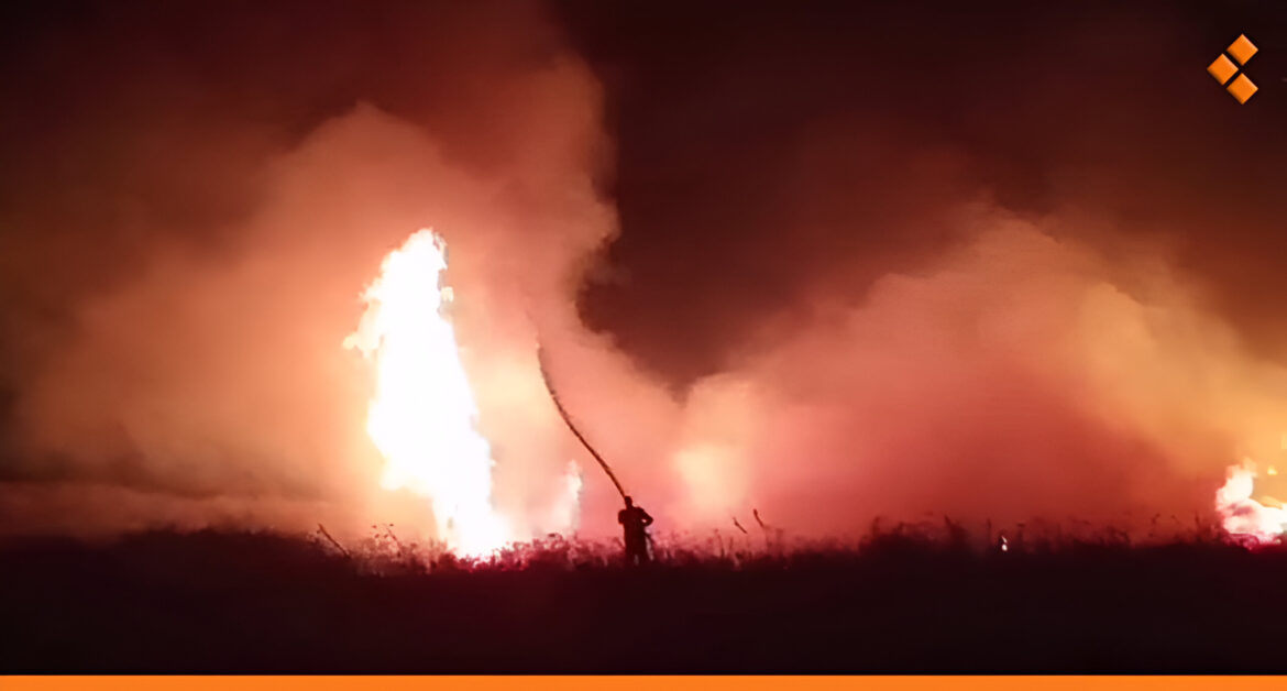 استدعى تدخل إطفاء حماة وطرطوس.. إخماد حريق ريف حمص الغربي