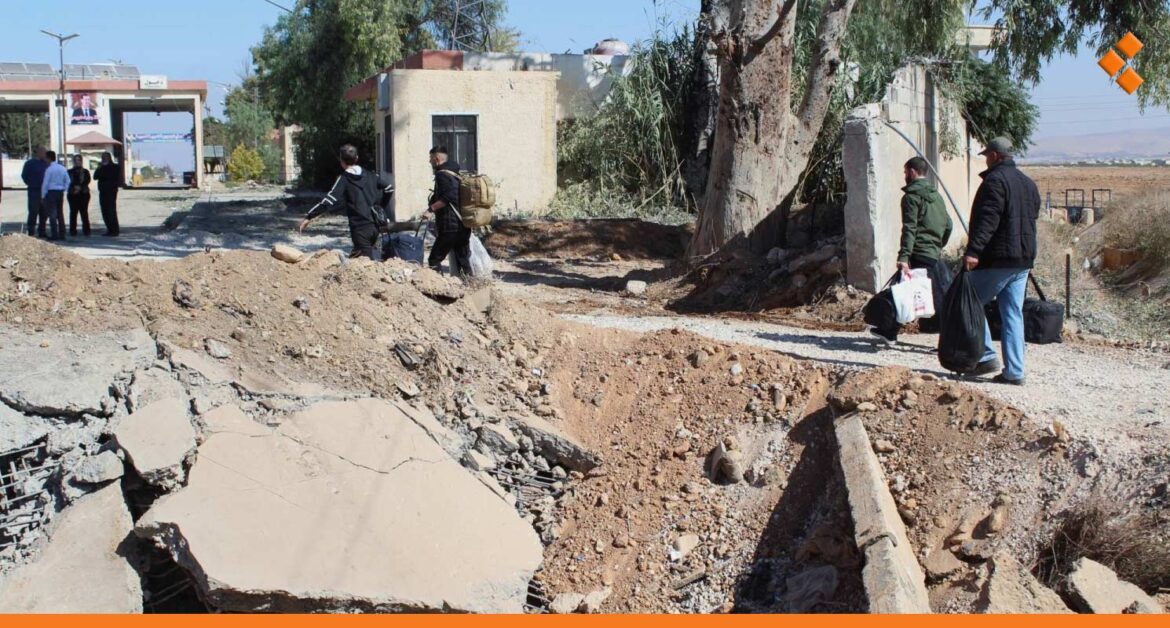 مدير معبر جوسية الحدودي في حمص: انخفاض عدد الوافدين بعد استهداف المعبر