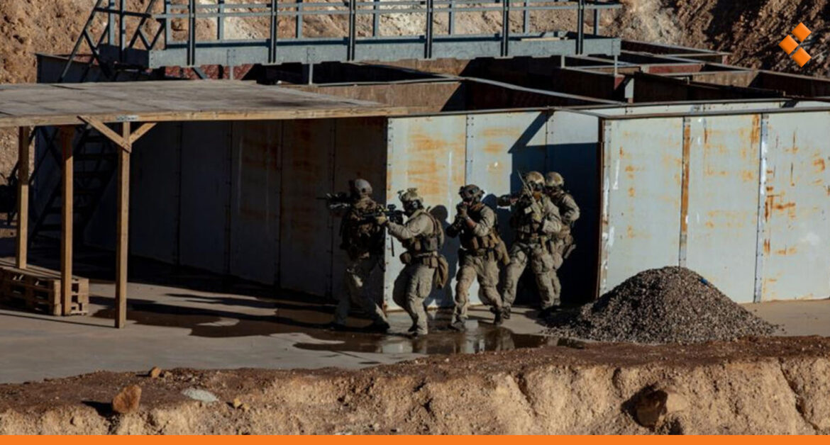 تحركات أمريكية في الحسكة.. تدريبات عسكرية وإطلاق قنابل مضيئة في الشدادي