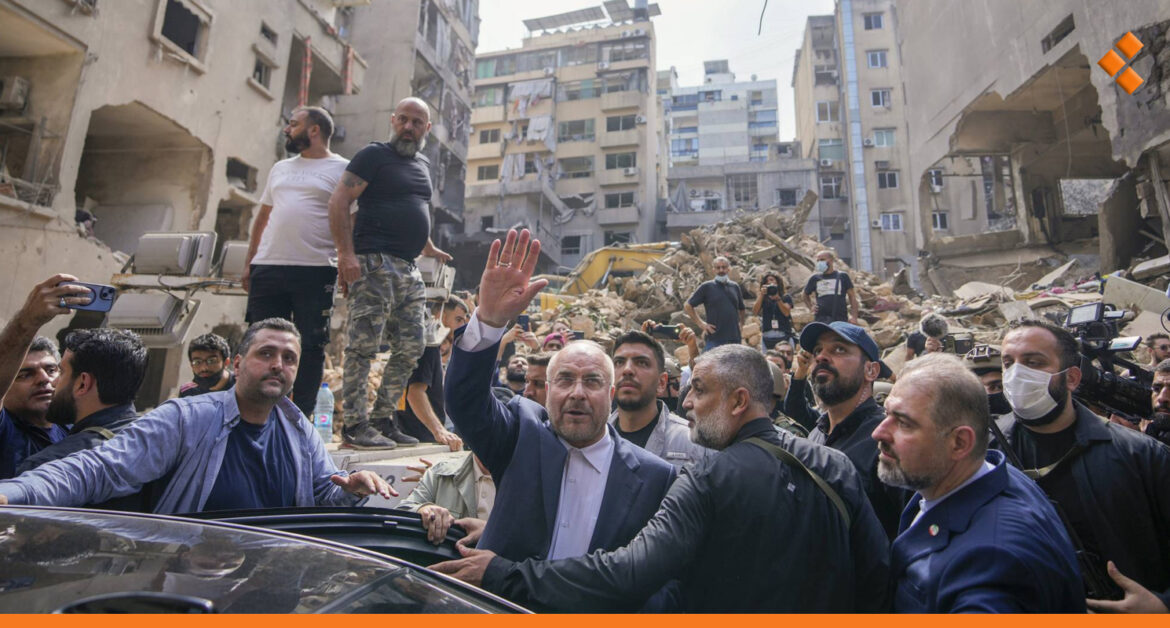 قاليباف من حي استهدفته "إسرائيل" قبل يومين في بيروت: سنبقى إلى جانب لبنان