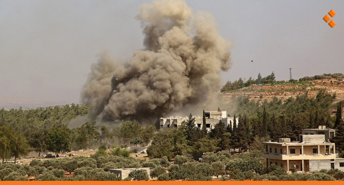 لليوم الثاني على التوالي.. الطيران الحربي ينفذ غارات على ريفي إدلب واللاذقية