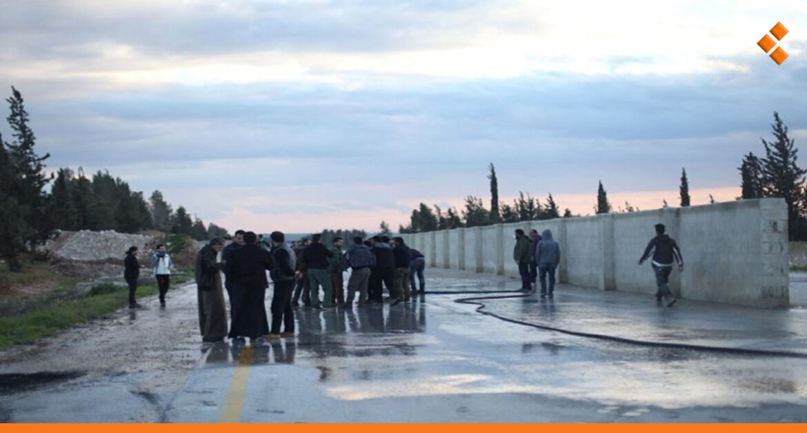 بعد حوالي شهرين من افتتاحه تجريبياً.. افتتاح معبر أبو الزندين شمالي حلب