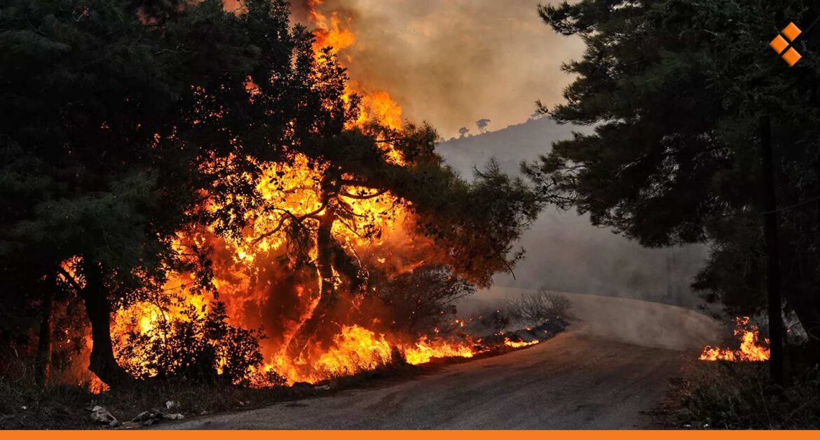 رغم وعورة المنطقة وسرعة الرياح.. السيطرة على حريق وادي حصين البحر في طرطوس