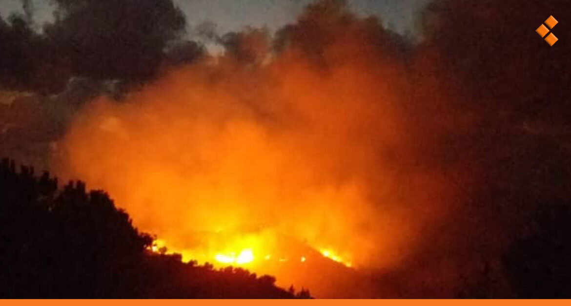 أتى على نحو 40 دونماً.. السيطرة على حريق اندلع في رأس البسيط بريف اللاذقية