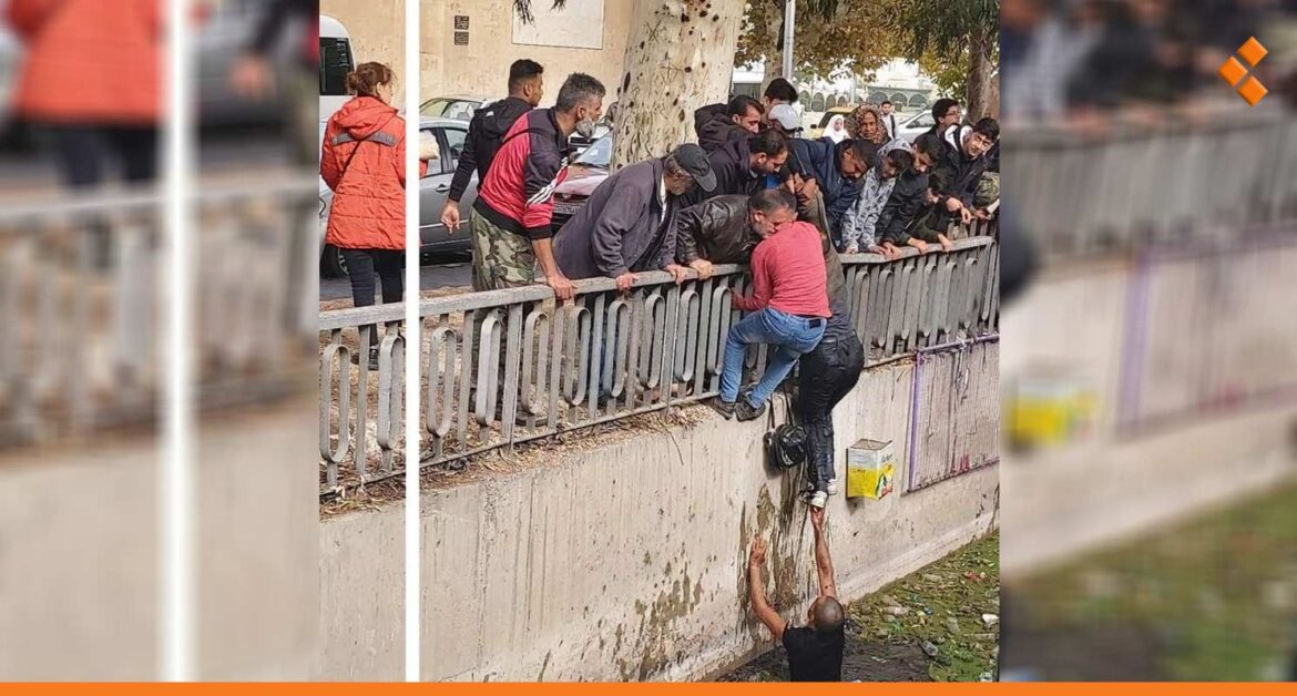 سقوط (ضرير) في النهر تحت جسر الرئيس.. محافظة دمشق: سيتم إصلاح السور المعدني اليوم