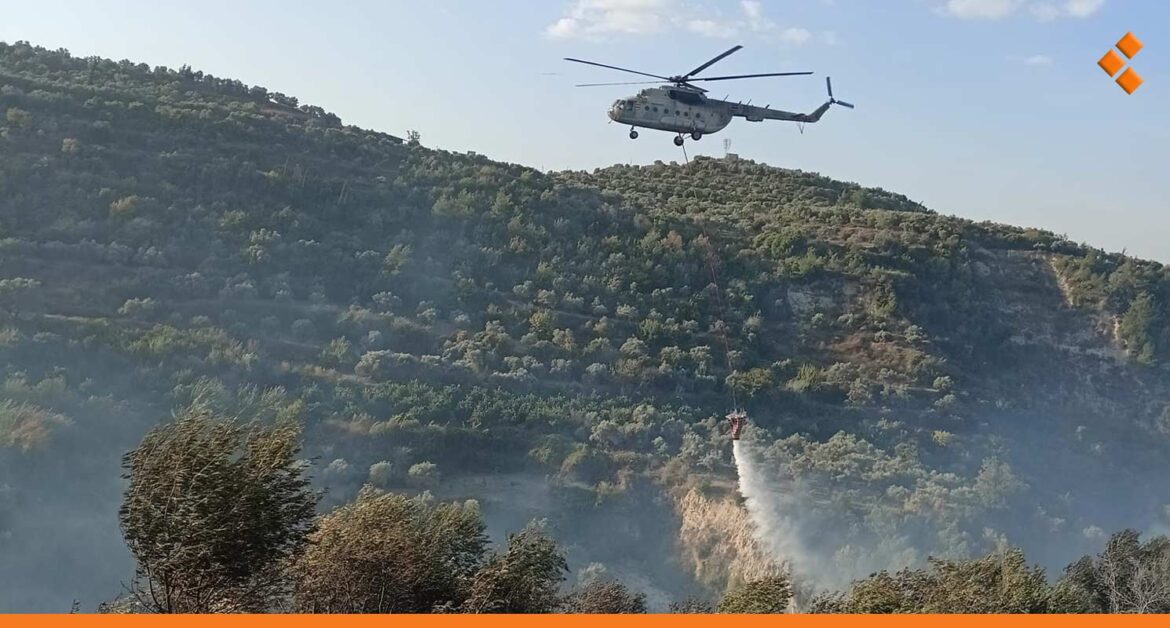 إخماد حريق المزيرعة.. فوج إطفاء اللاذقية: 40 حريقاً حصيلة الأمس