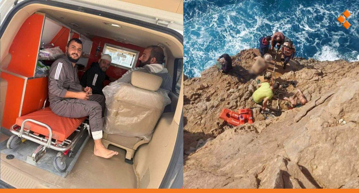 إنقاذ 5 بحارة سوريين بعد غرق سفينتهم قبالة ليبيا