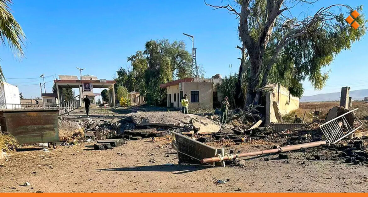 للمرة الرابعة.. غارة "إسرائيلية" تستهدف معبر جوسية بريف حمص