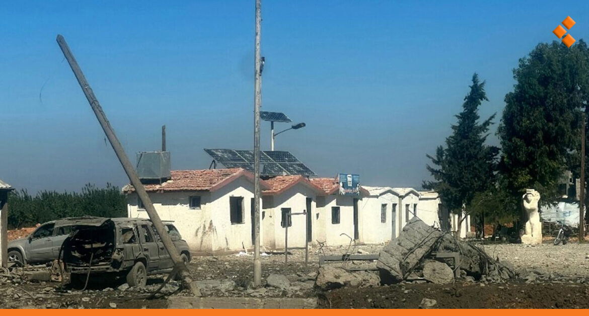 للمرة الثانية خلال الشهر الجاري.. الاحتلال يستهدف معبر جوسية بريف حمص