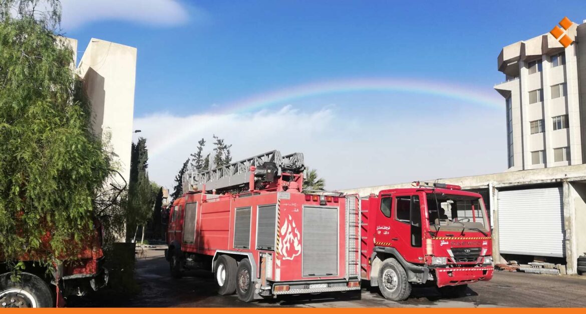 فوج إطفاء دمشق يشكو نقصاً بعناصره و2700 حادث استجاب لهم خلال 2024