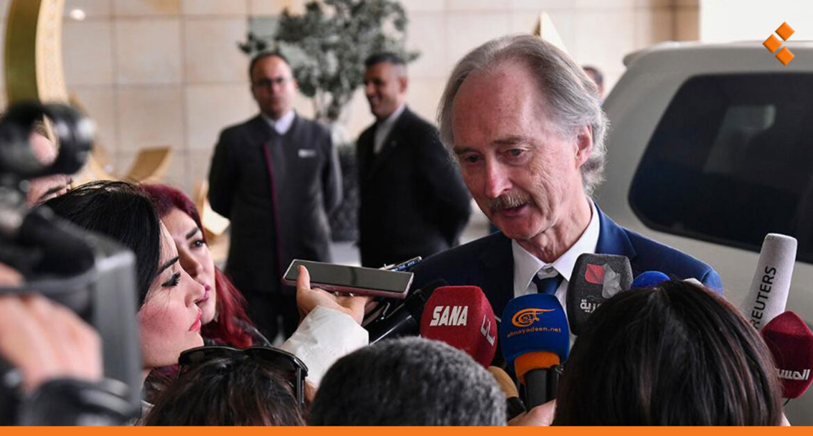 بيدرسن يصل إلى دمشق اليوم لبحث ملف "الدستورية"