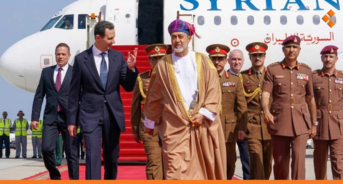 بمناسبة عيدها الوطني.. الرئيس الأسد يهنئ سلطان عُمان آل سعيد