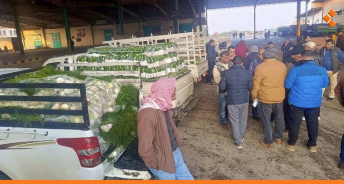 بعد توقف دام 13 عاماً.. الأردن يستانف تصدير الخضار والفواكه إلى سوريا