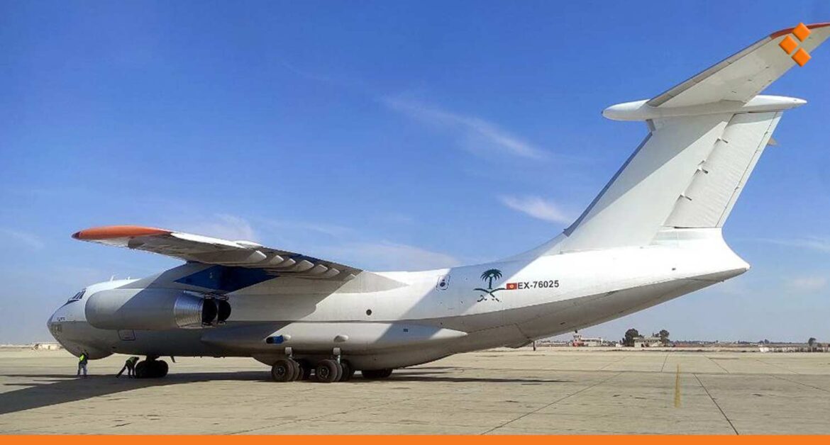 الجسور الجوية مستمرة.. وصول طائرة مساعدات سعودية إلى مطار دمشق الدولي