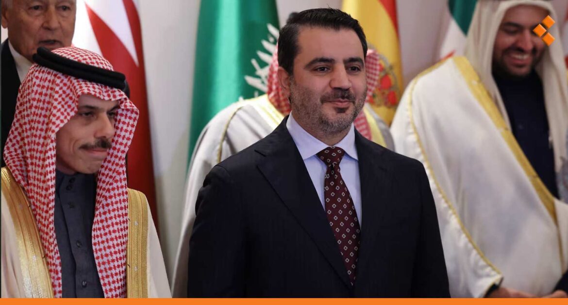 ابن فرحان يدعو من سويسرا إلى رفع العقوبات عن سوريا