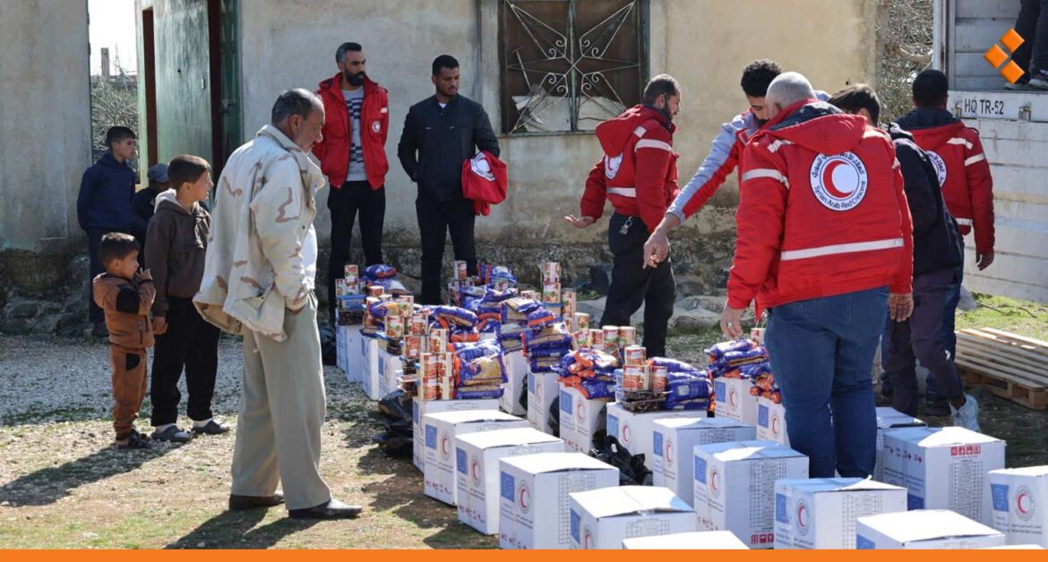 كيف توزع المساعدات التي تصل إلى سوريا؟