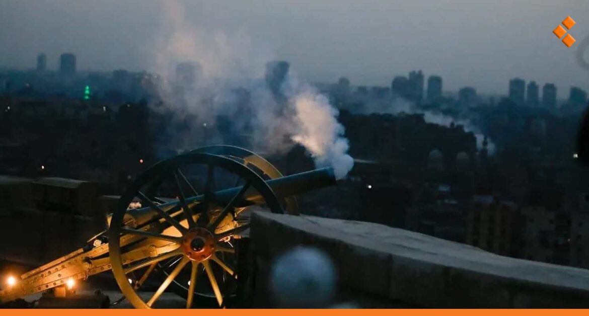 إطلاق مدفع رمضان في جبلة إيذاناً بحلول الشهر المبارك