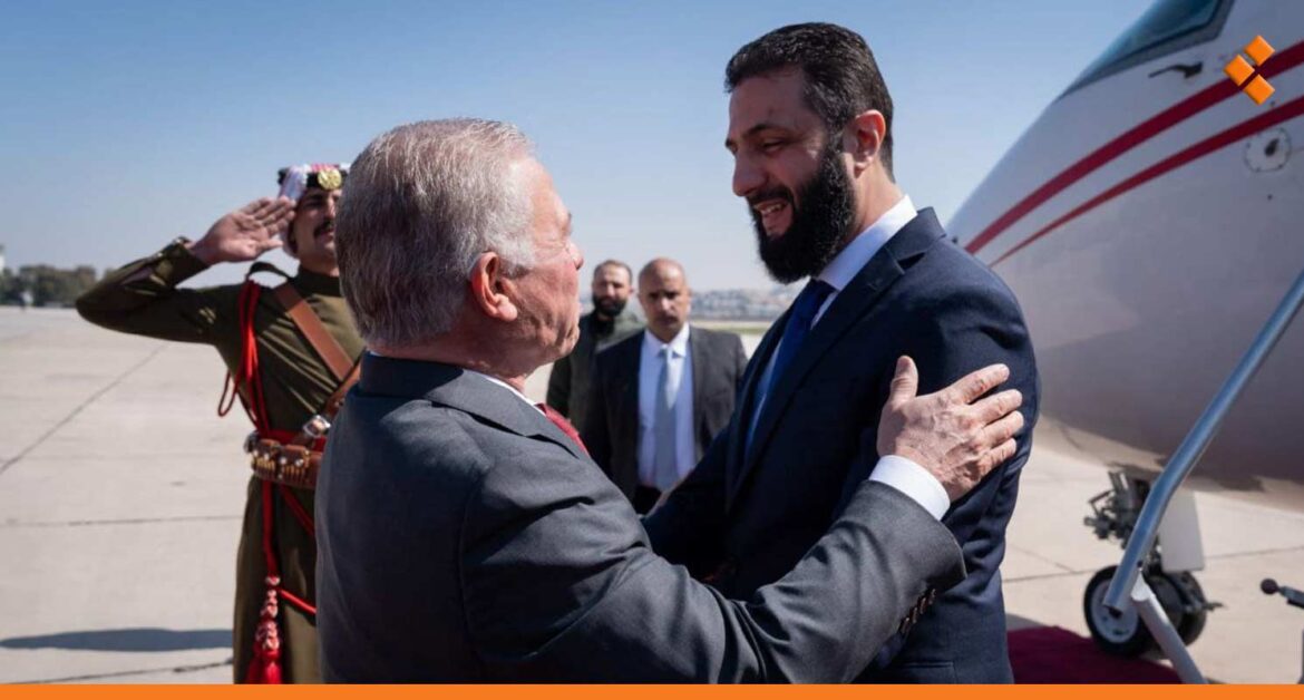 بعد تركيا والسعودية.. الشرع يصل إلى الأردن