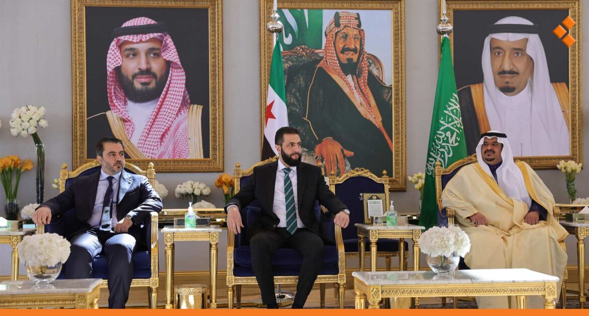 في أول وجهة خارجية له.. الشرع يصل إلى الرياض