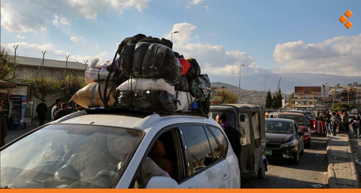 نزوح نحو 10 آلاف شخص من الساحل السوري نحو قرى لبنانية