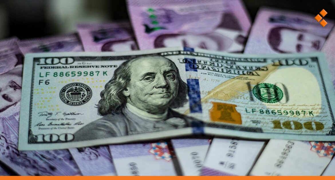 الدولار يتجاوز عتبة الـ 10 آلاف بالتوازي مع ارتفاع بأسعار الذهب