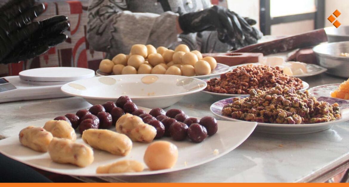 العيد في سوريا ينعش تواصي الحلويات المنزلية