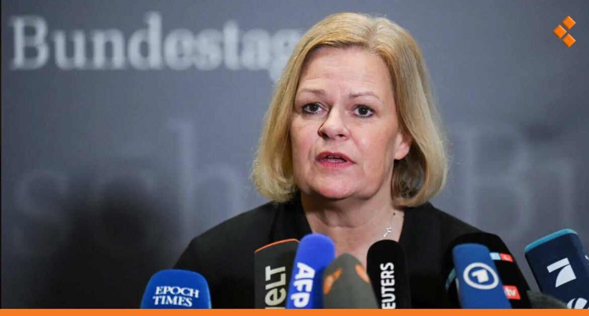 بسبب تهديد محتمل لوفدها.. وزير الداخلية الألمانية تلغي زيارتها إلى دمشق