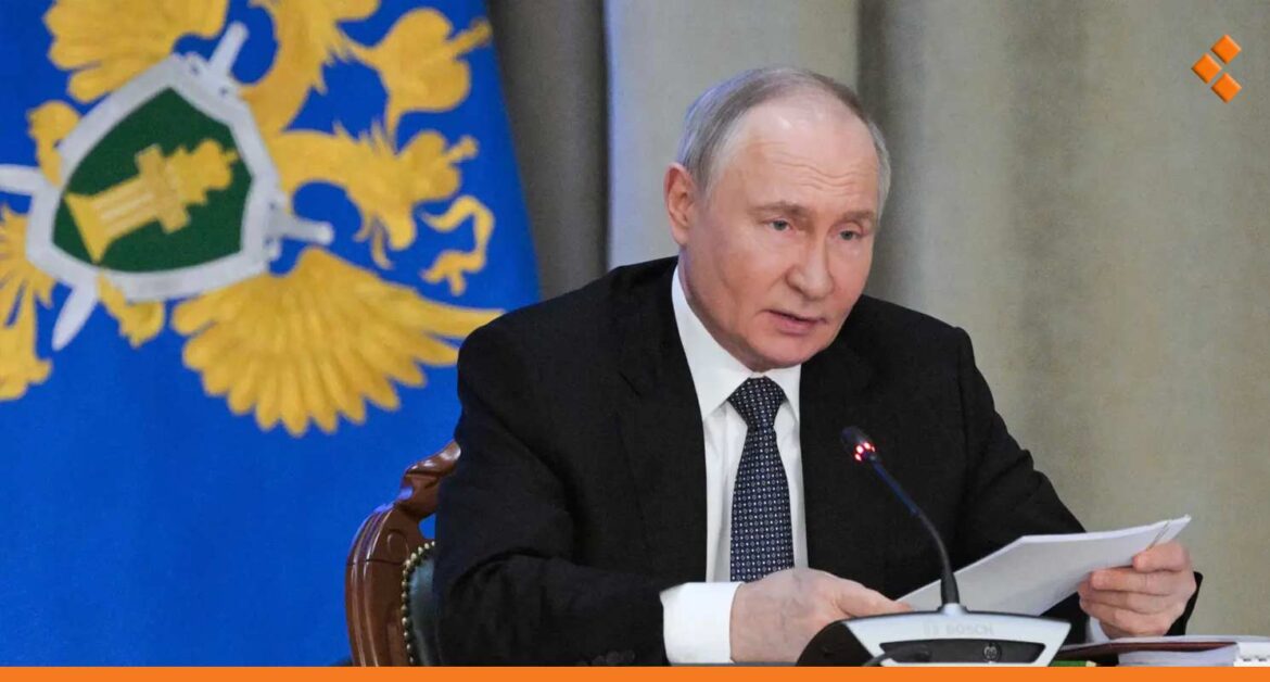 بوتين يوجه رسالة إلى الشرع.. ماذا جاء فيها؟