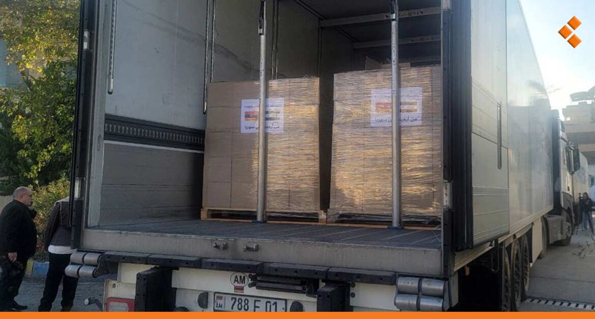 أرمينيا تقدم مساعدات بـ 126 ألف دولار لسوريا.. كيف سيتم توزيعها؟