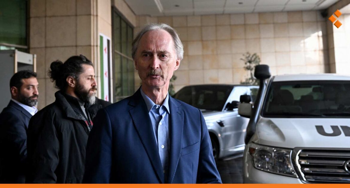 بيدرسن يدعو إلى رفع العقوبات ويؤكد: "إسرائيل" تلعب بالنار في سوريا