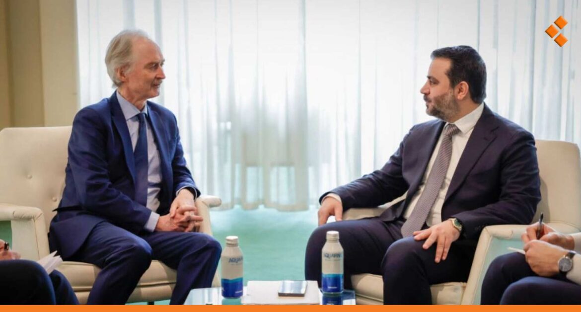 بيدرسن يلتقي الشيباني في نيويورك ويؤكد أن الحوار كان "مثمراً"