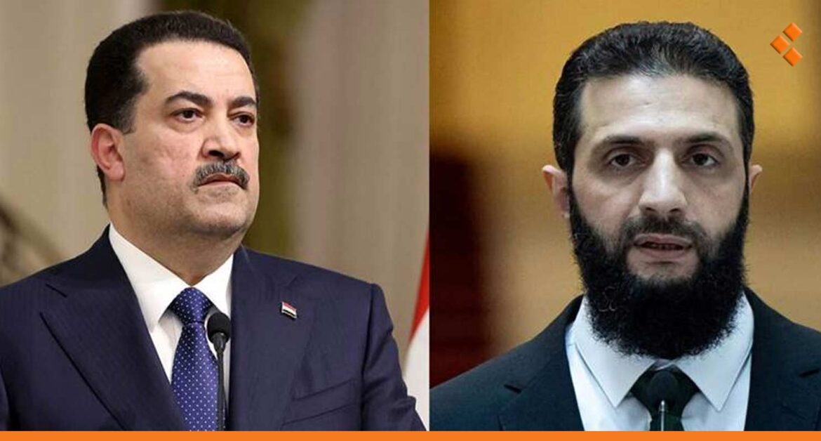 السوادني والشرع يتبادلان التهاني بمناسبة عيد الفطر ويبحثان جملة من الملفات