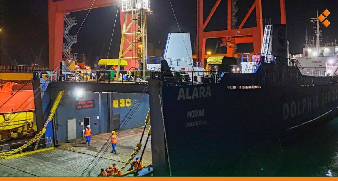 جسر بحري بين مرسين وطرطوس.. وصول "رورو" إلى سوريا